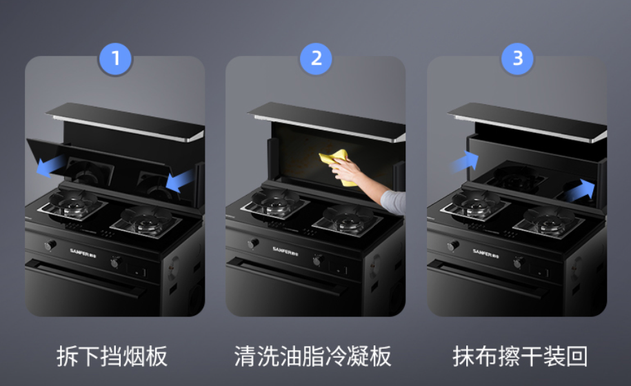 開放式廚房，為什么要挑選集成灶？